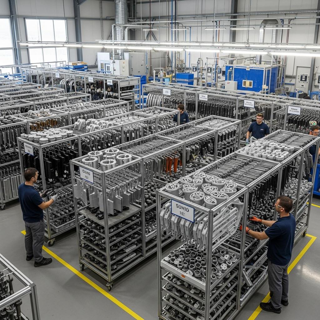 Custom Racking Solutions for Increased Production