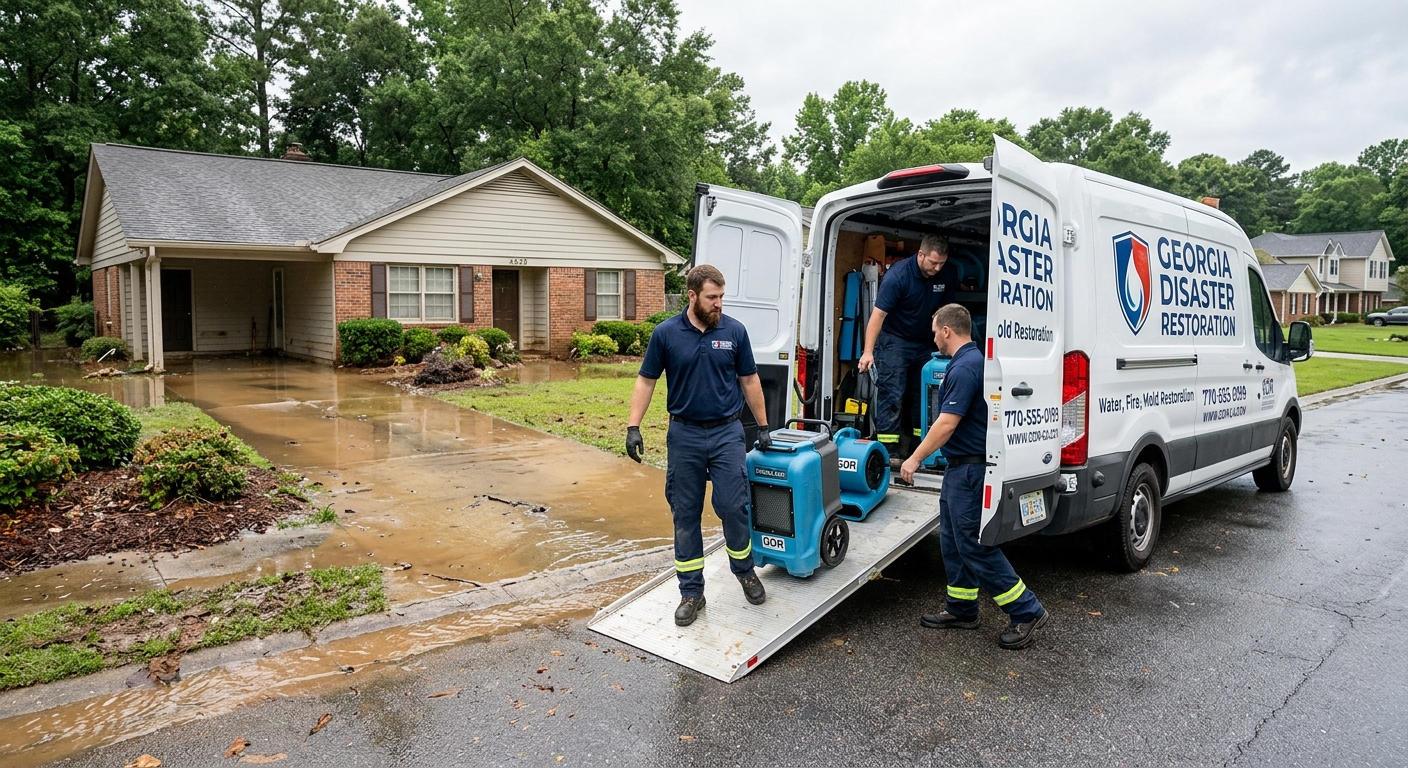 Around-the-Clock Emergency Dispatch for Hall County Flooding