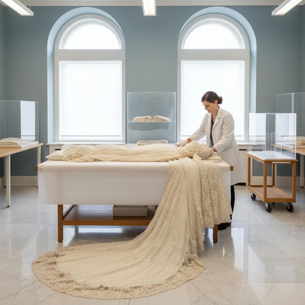 Specialized Wedding Gown Care
