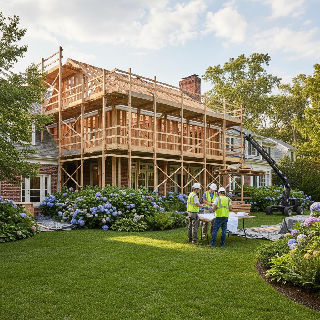 Preserving Yard Space While Building Up