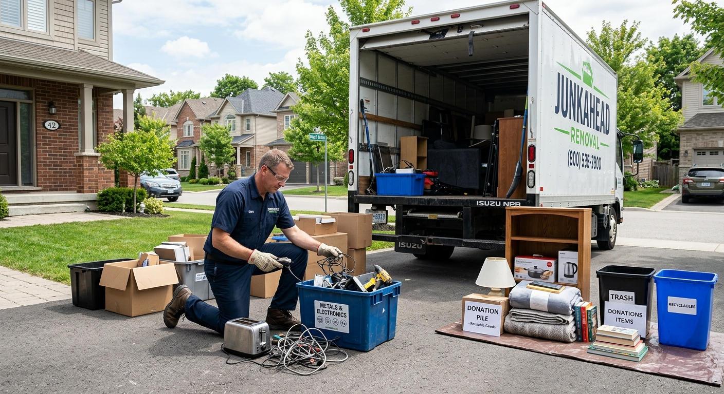 Responsible Disposal Through Donations and Recycling