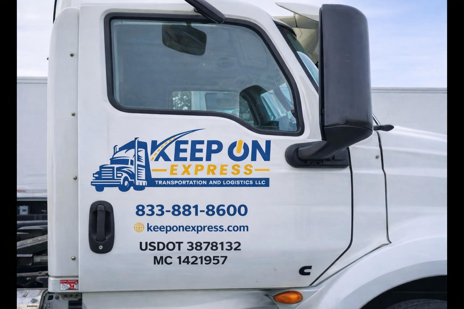 Durable Custom Truck Decals and Vinyl Truck Lettering