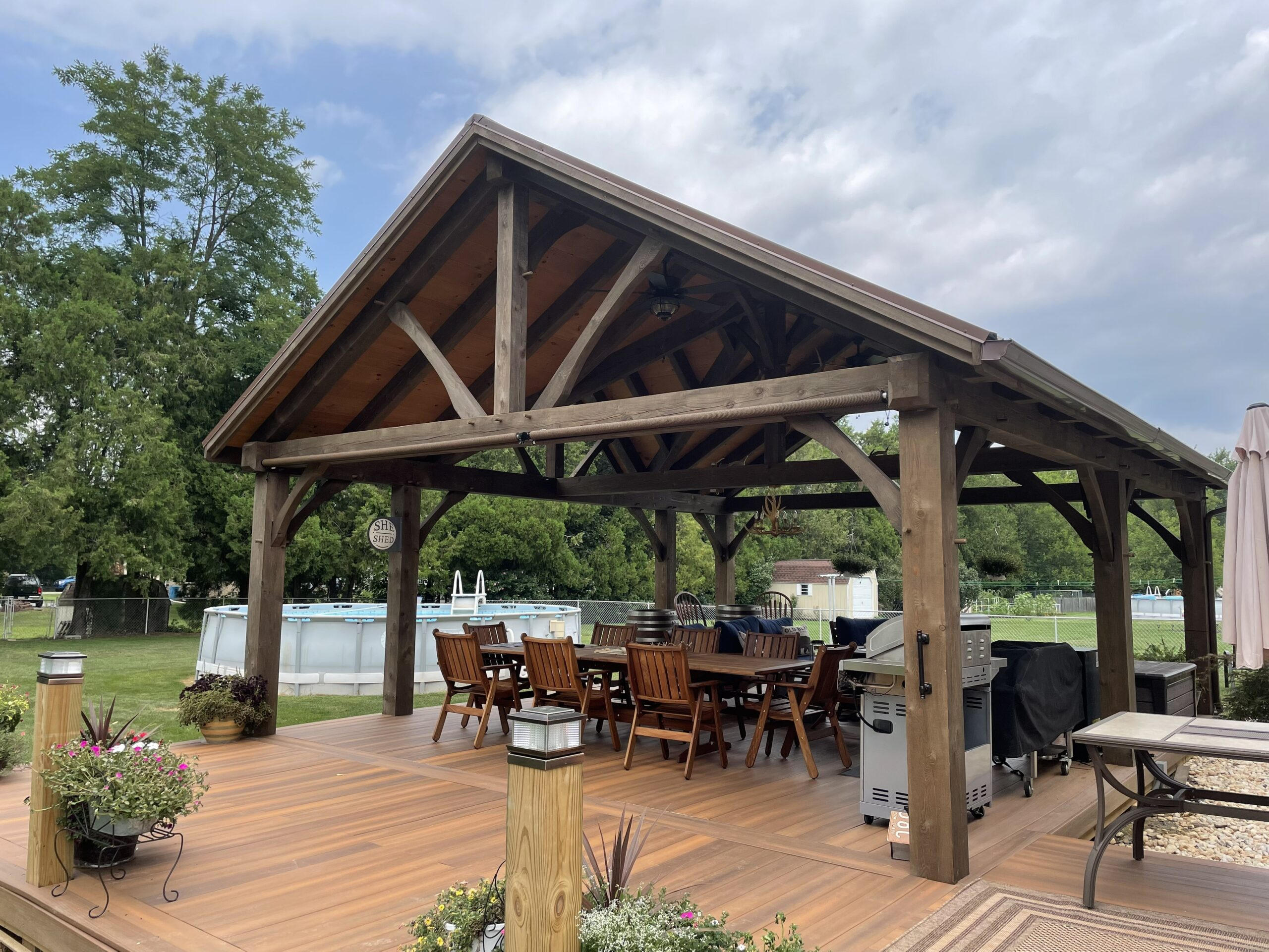 Advantages of Timber Frame Pavilions