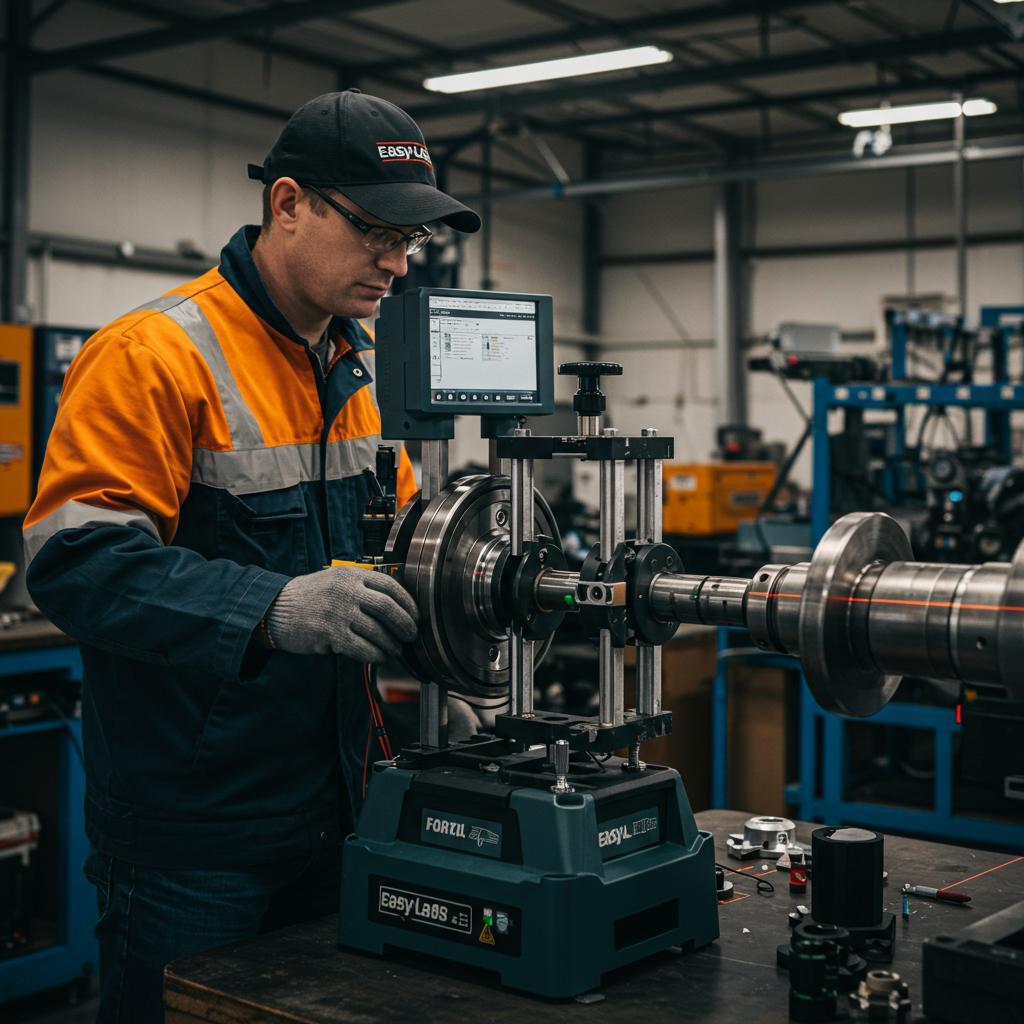 The Advantage of the EasyLaser XT770 Shaft Alignment Tool