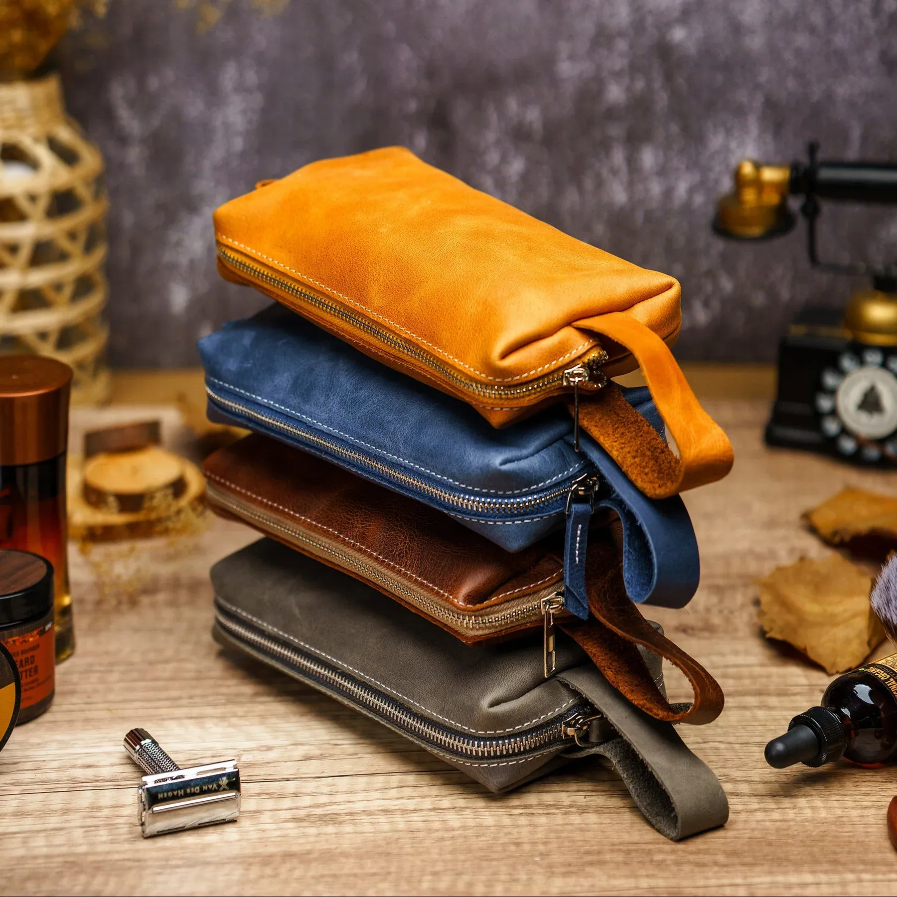 Exquisite Custom Leather Creations Crafted with Care