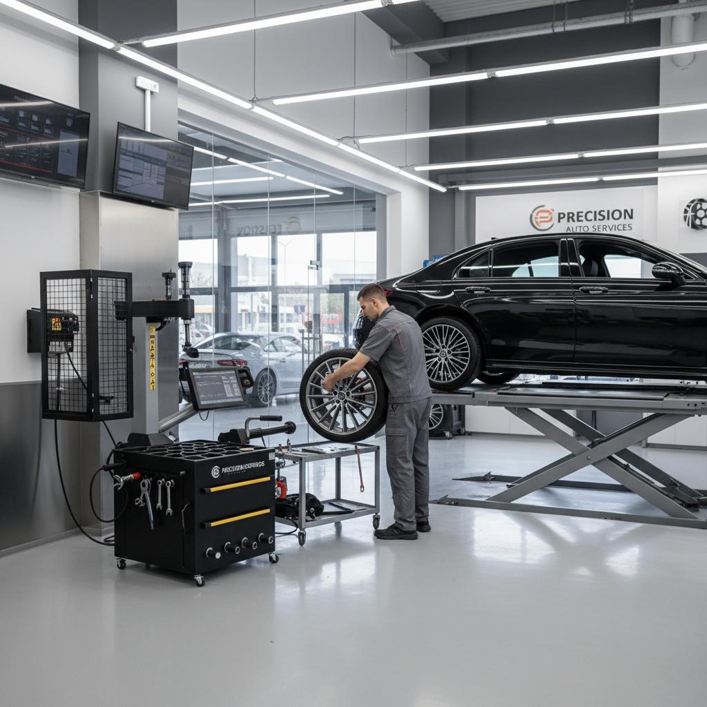 Precision Tire Changing