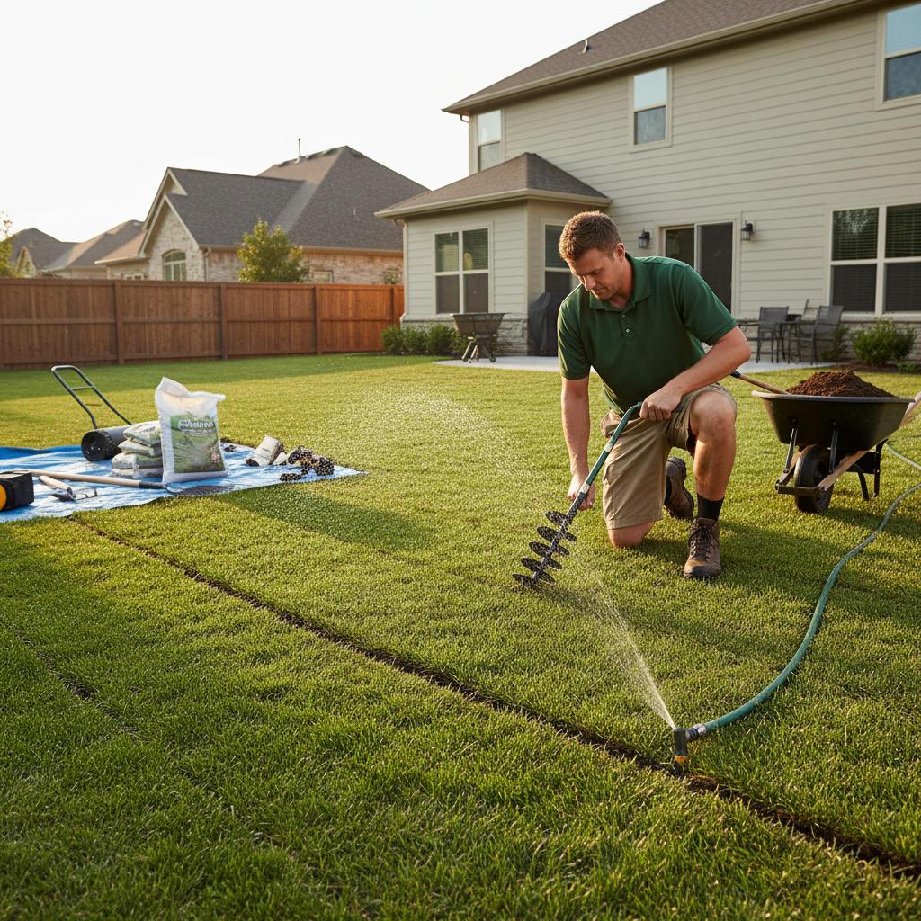 Lawn Installation and Maintenance