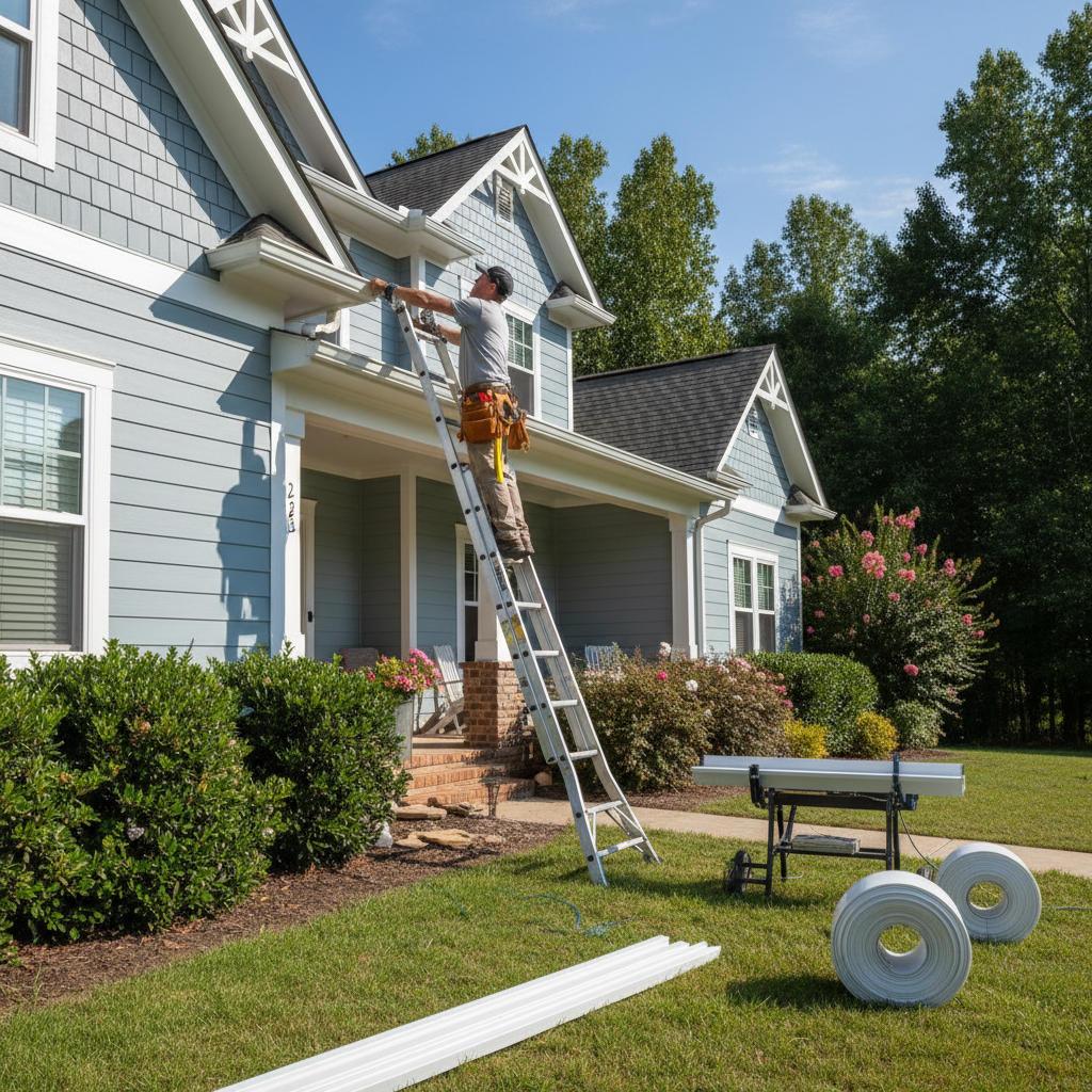 Expert Installation of Seamless Gutters