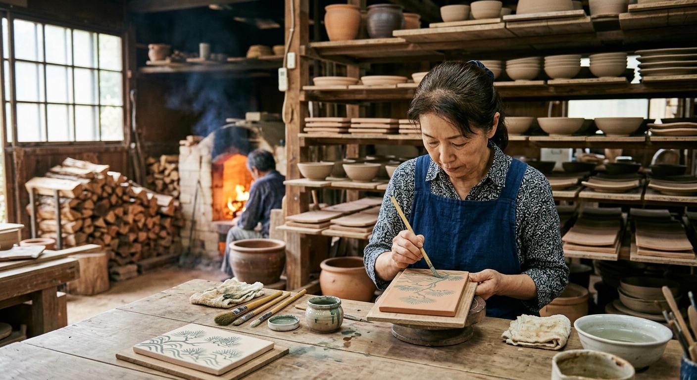 A Living Surface Born From Kiln Tradition
