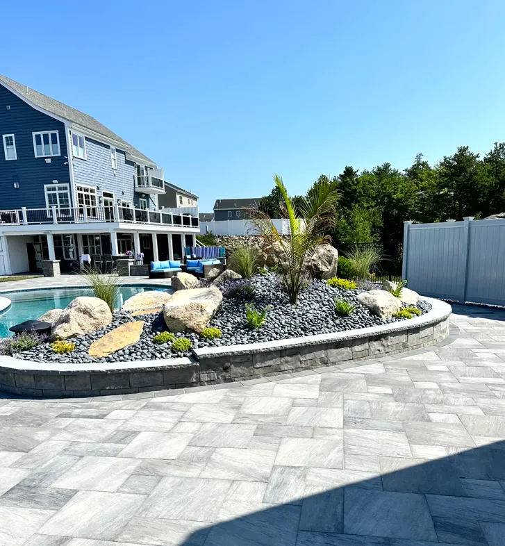 Variety of fiberglass pool designs and features, emphasizing customization options