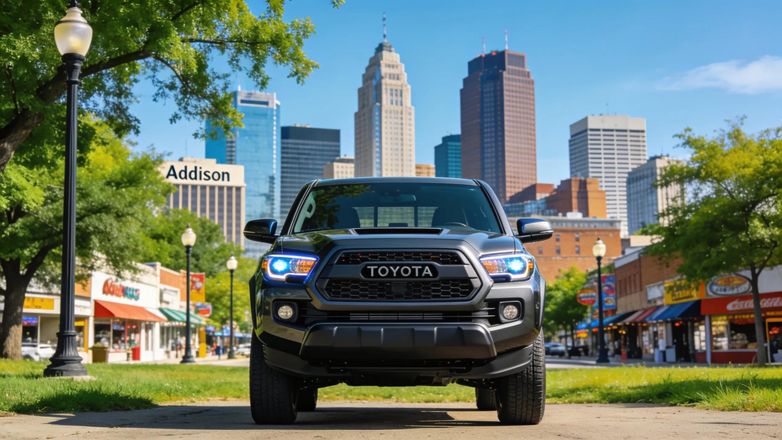 2026 Toyota Tacoma in Addison, IL showcasing its robust design and urban style 2026 Toyota Tacoma in Addison, IL showcasing its robust design and urban style