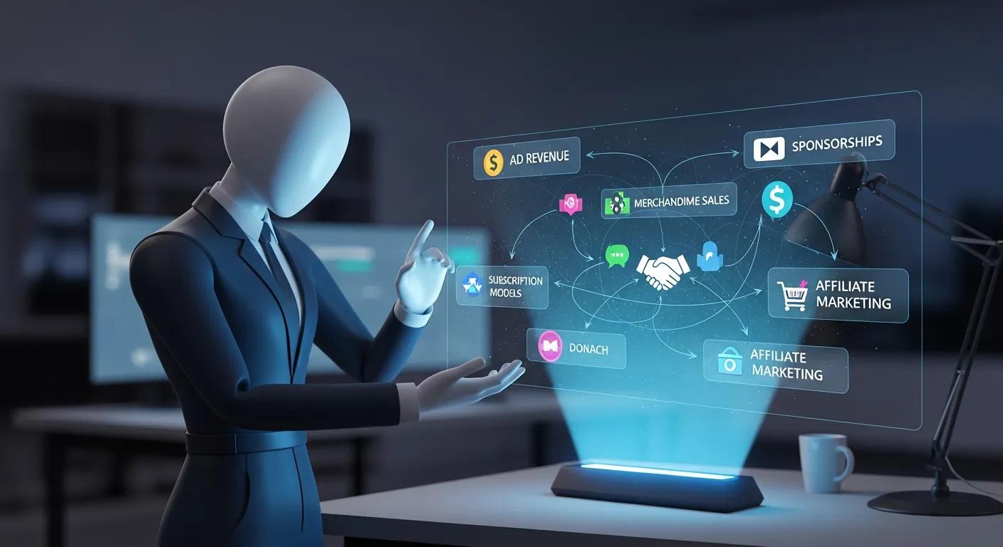 Faceless avatar considering monetization paths for social videos Faceless avatar considering monetization paths for social videos