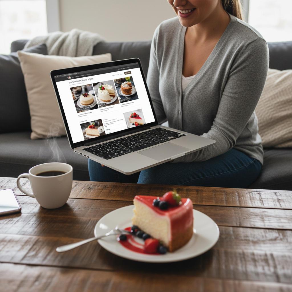 Effortless Online Cheesecake Purchasing