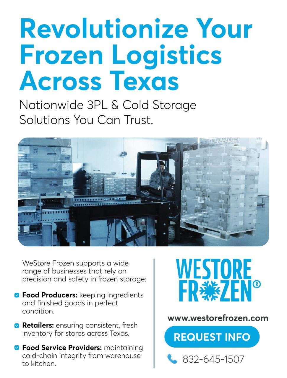 Tailored Solutions for Frozen Food Storage Needs