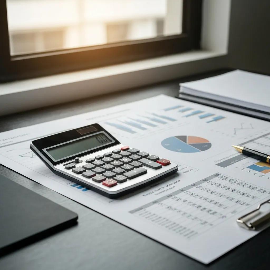 Calculator and reports illustrating ROI for voice AI