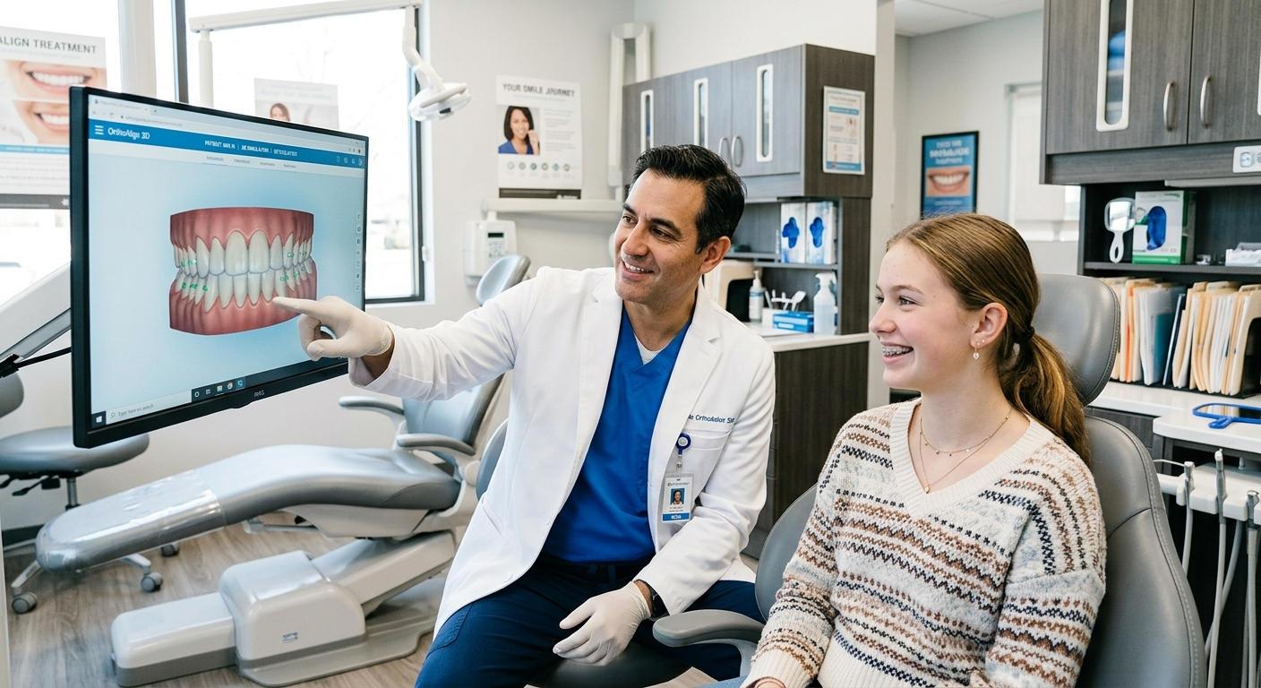 Braces and Aligners for Children and Teenagers