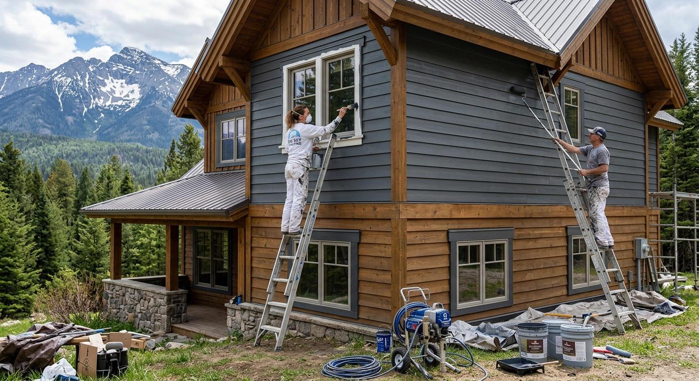 Exterior Painting Engineered for Montana's Climate