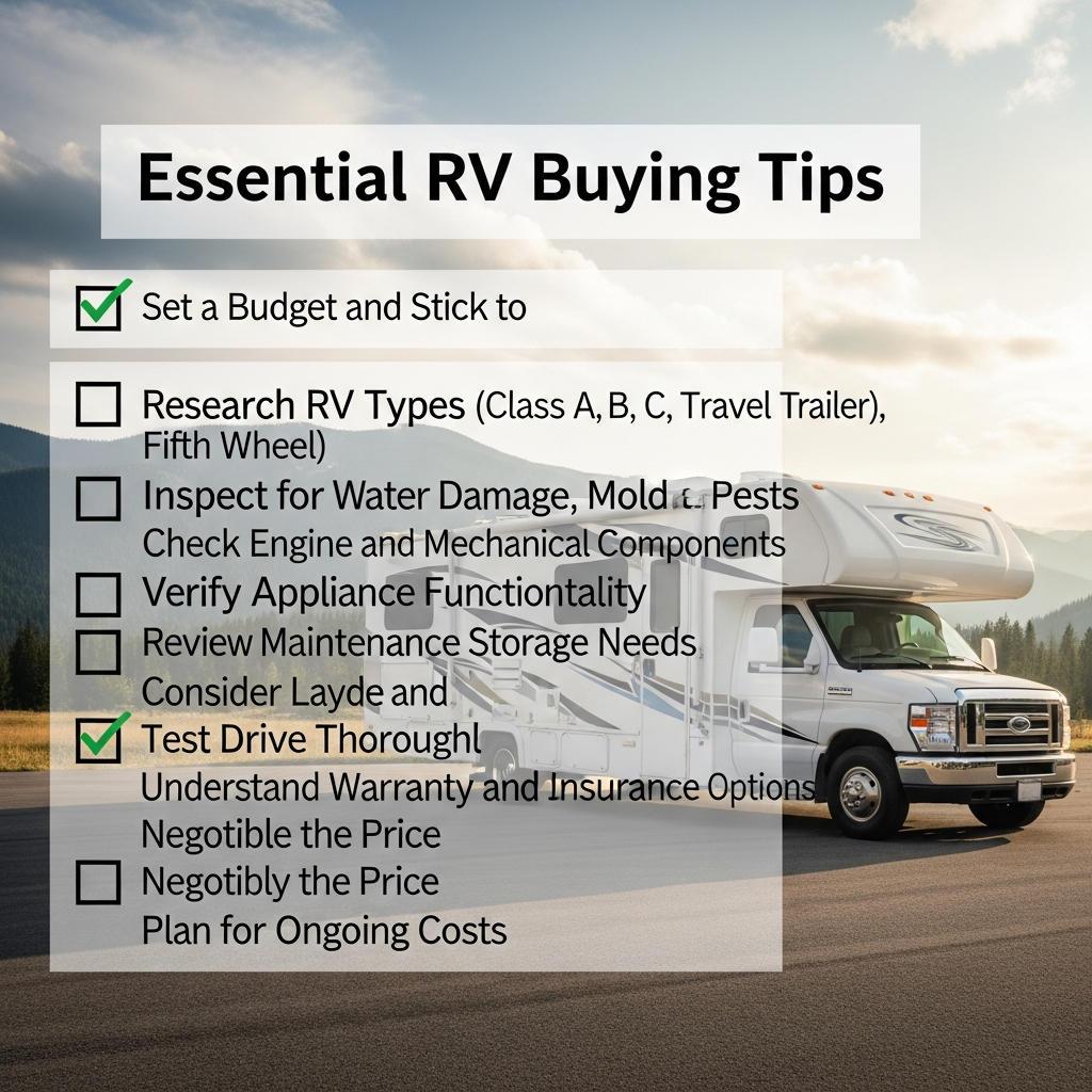 Key RV Buying Advice