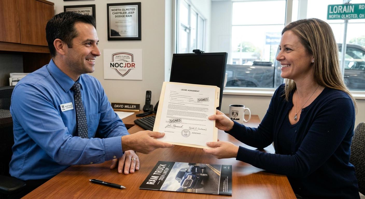 A Step-by-Step Look at Leasing Through Serpentini CDJR North Olmsted