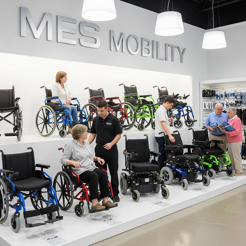 Diverse Selection of Wheelchair Models