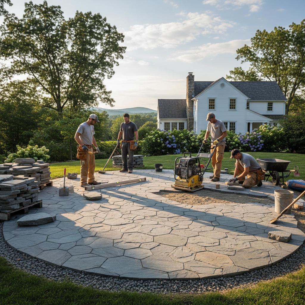 Custom Patio Installation