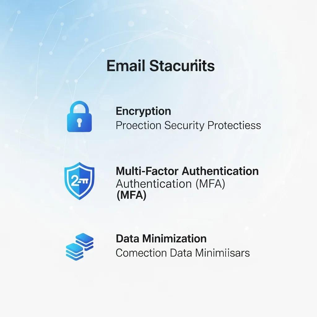 Checklist of email security best practicesâencryption, MFA and careful feature settings