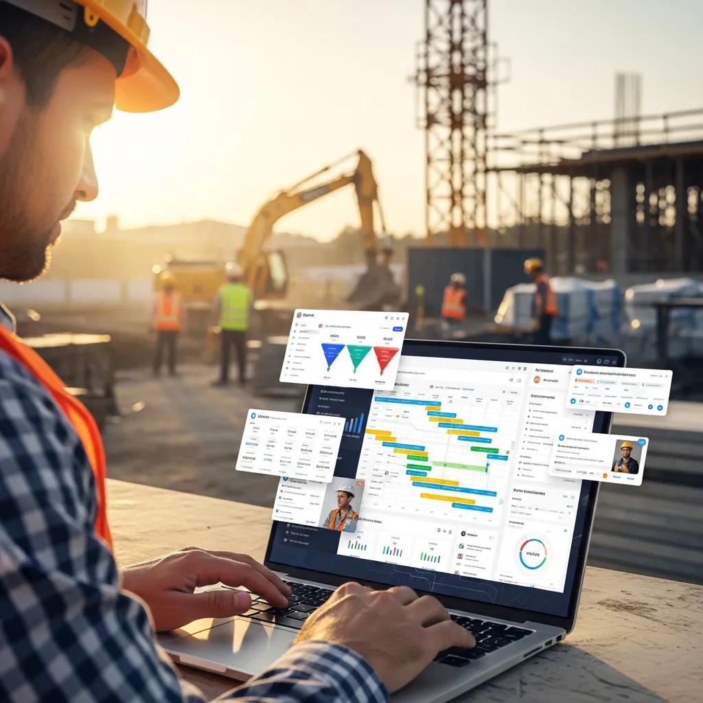 Contractor using mobile apps to automate scheduling and follow-ups