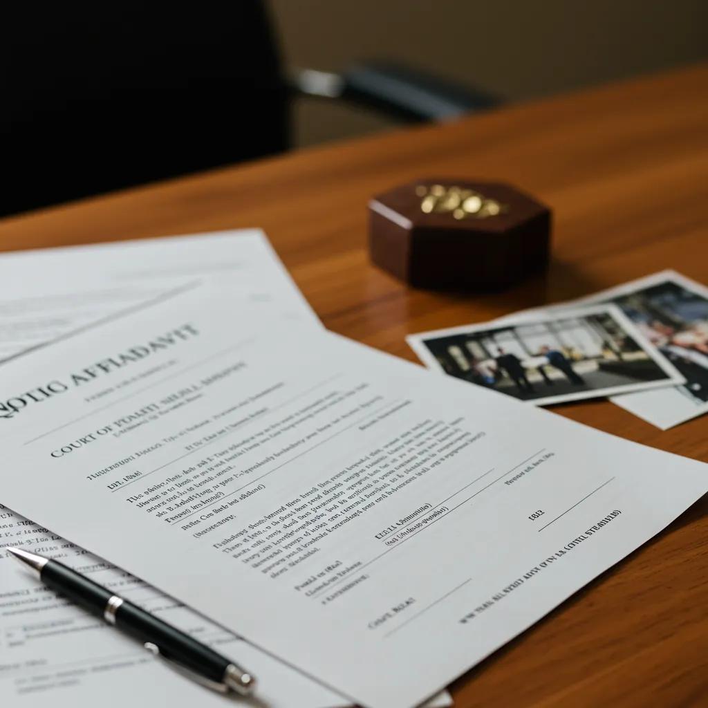 Court-ready proof and evidence for legal proceedings