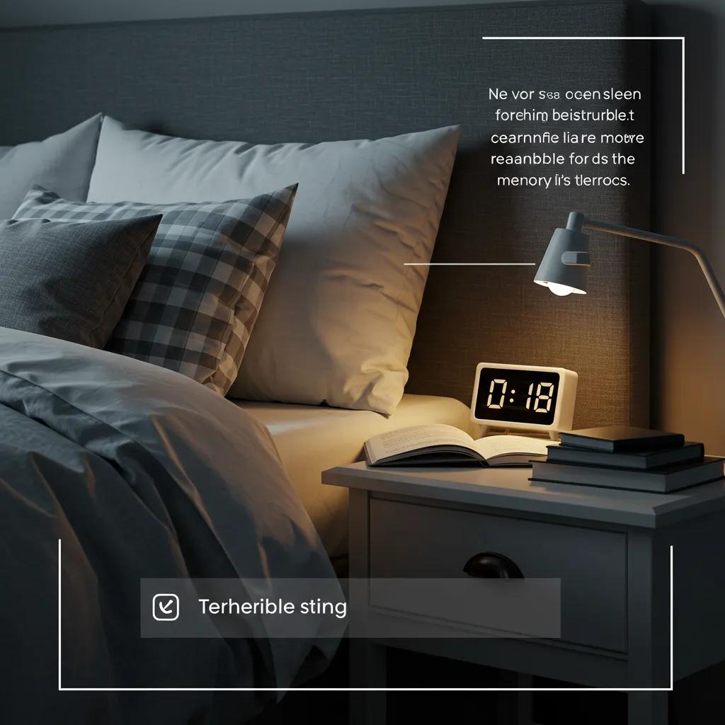 Cozy bedroom scene emphasizing the importance of sleep for learning and memory consolidation