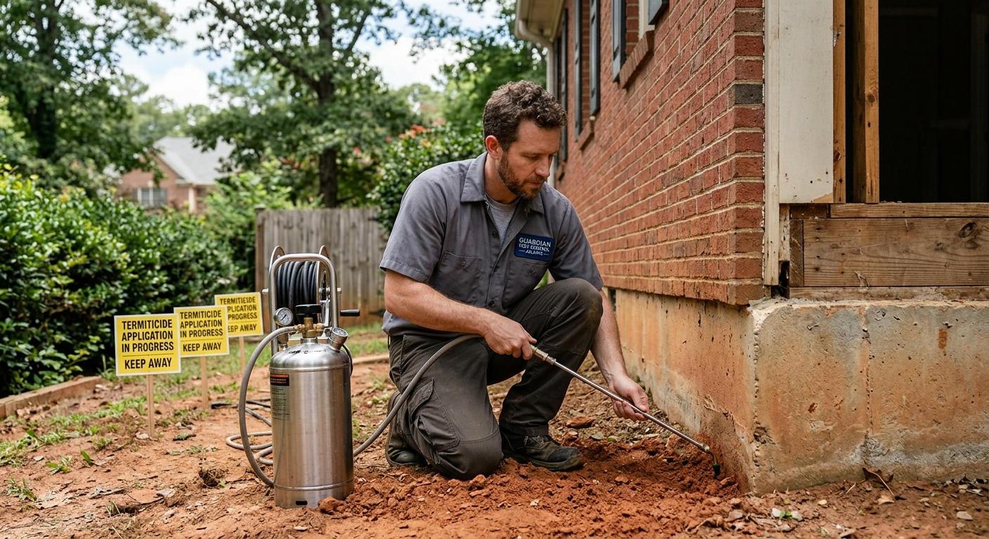 Eastern Subterranean Termite Behavior and Targeted Barrier Treatments in North Georgia