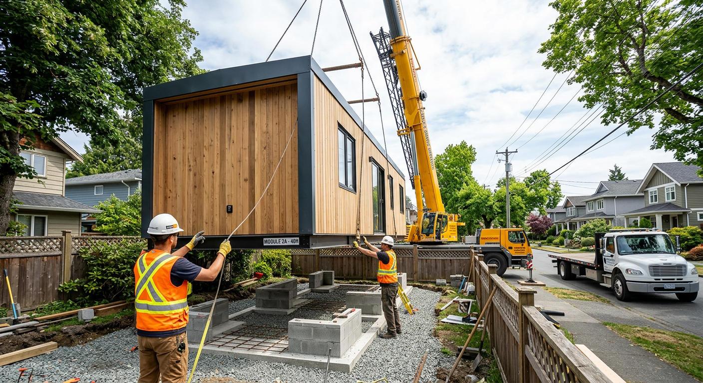 Factory Build, Transportation and On-Site Installation