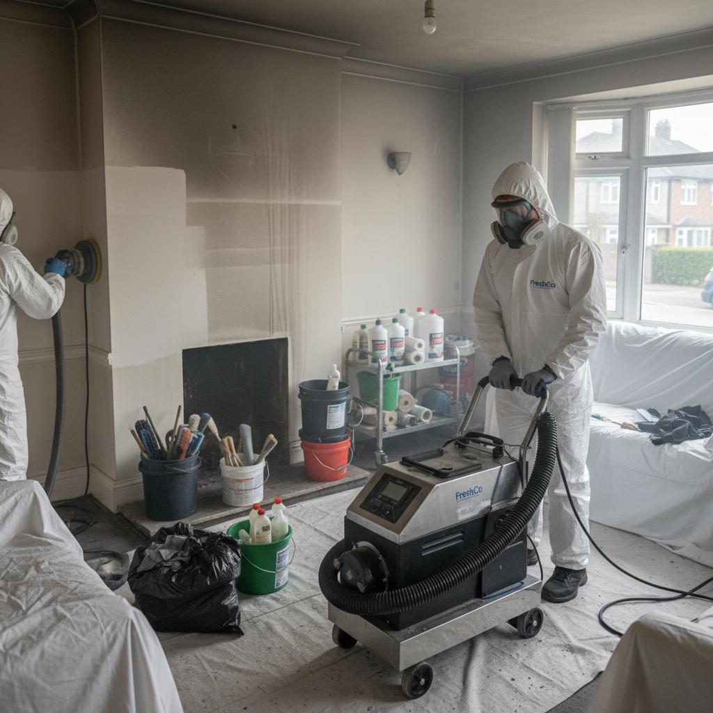 Prompt and Thorough Soot and Smoke Remediation