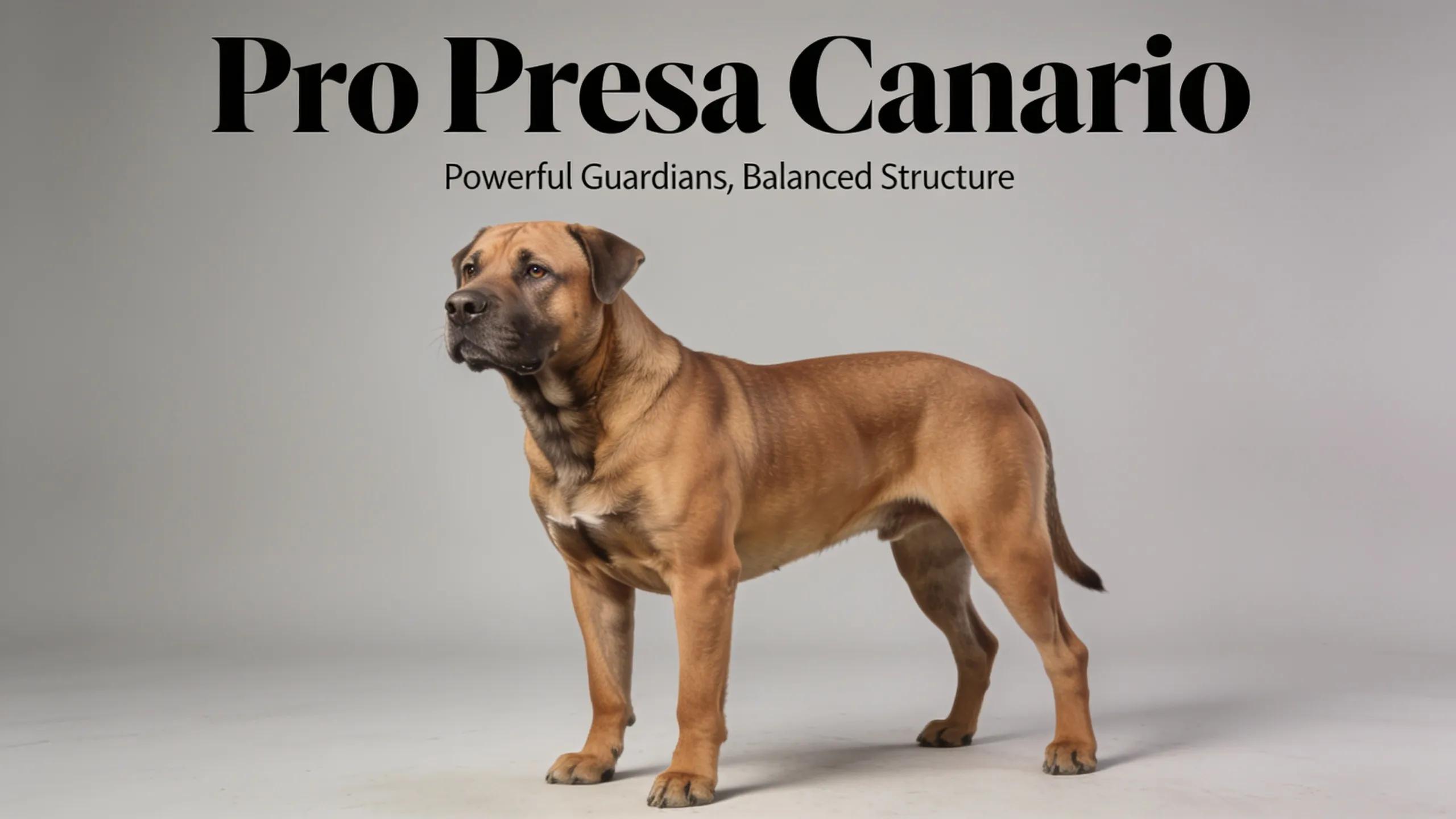 Pro Presa Canario focuses on developing powerful, balanced dogs with strong structure and true guardian