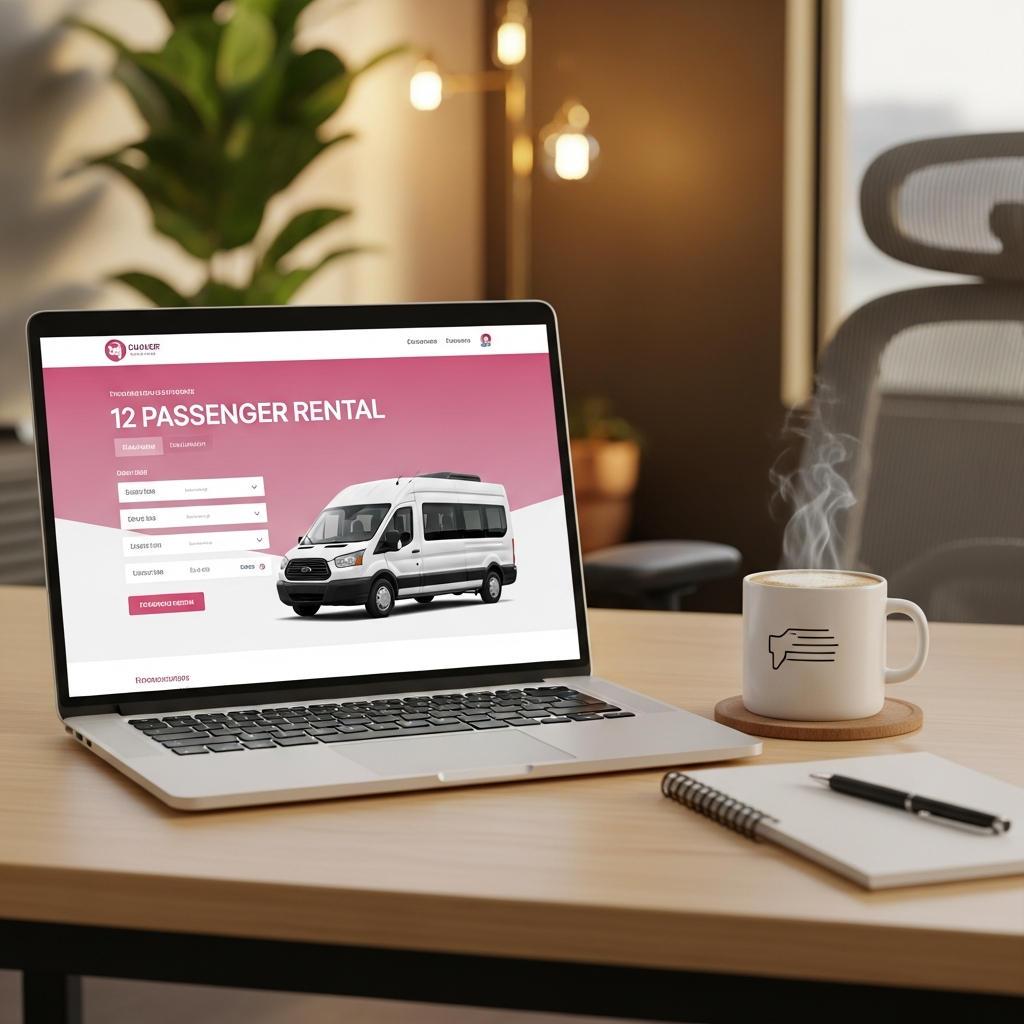 Seamless Booking for Your 12 Seater Van Hire