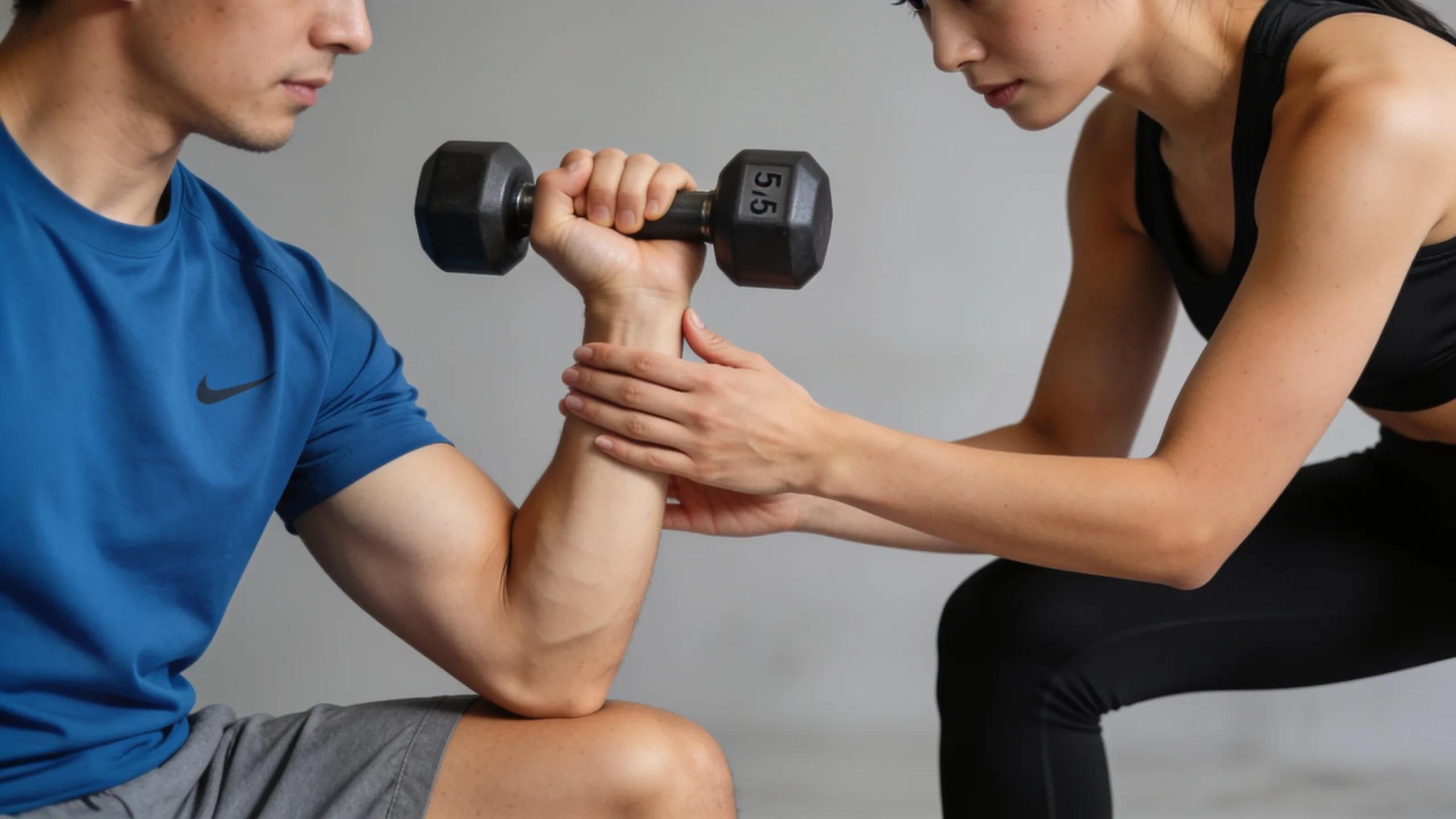 Individual working out at home during a virtual fitness class, showcasing the convenience of online training
