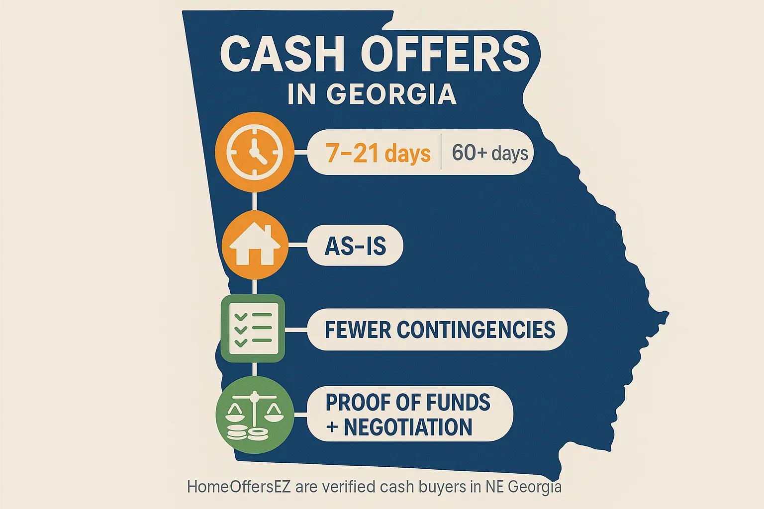 Cash Offer GRapic to explain how easy these are