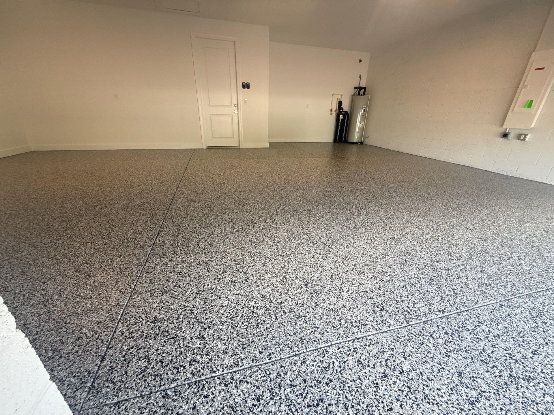 Decorative Flake Systems Designed for Florida Garages