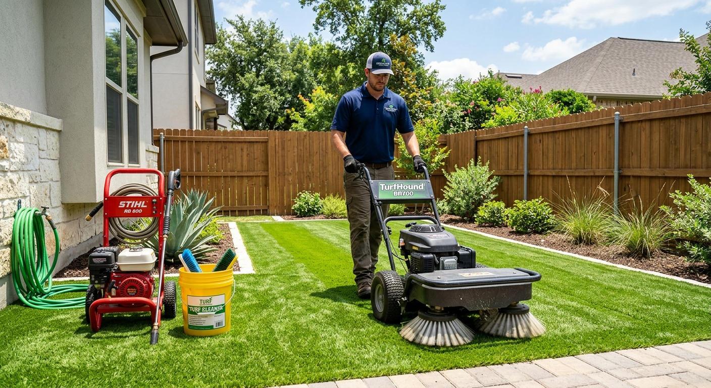 Keeping Your Synthetic Lawn in Peak Condition Over Time