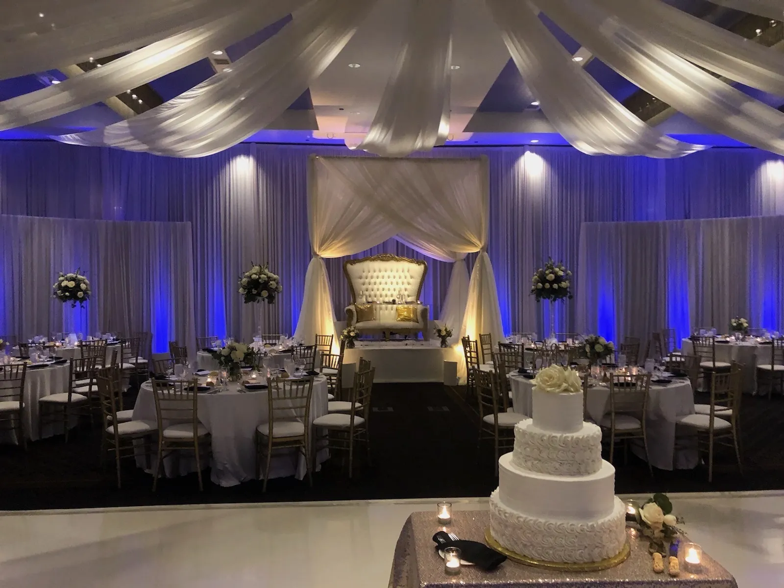 Elegant Event Lighting stage rental services
