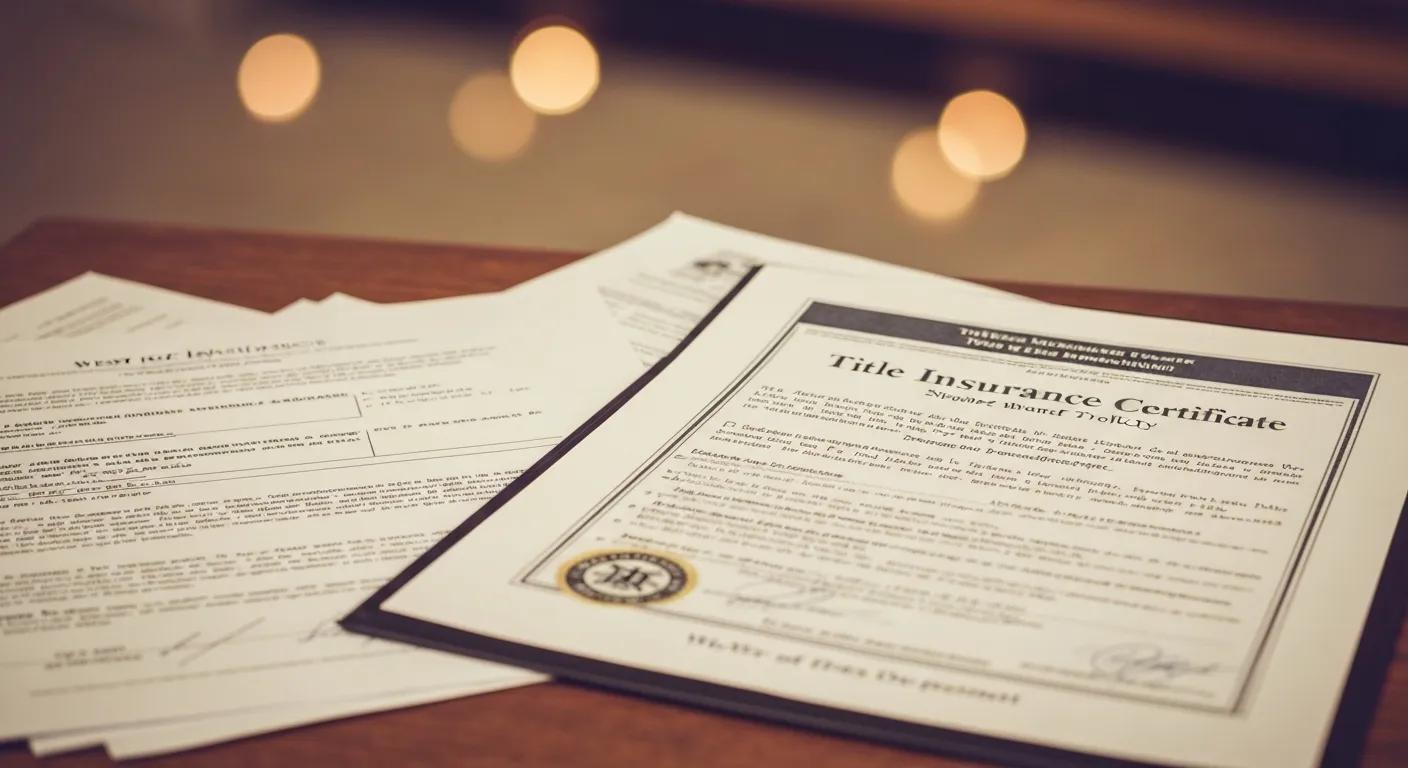 Title insurance paperwork highlighting its importance in West Virginia home purchases Title insurance paperwork highlighting its importance in West Virginia home purchases