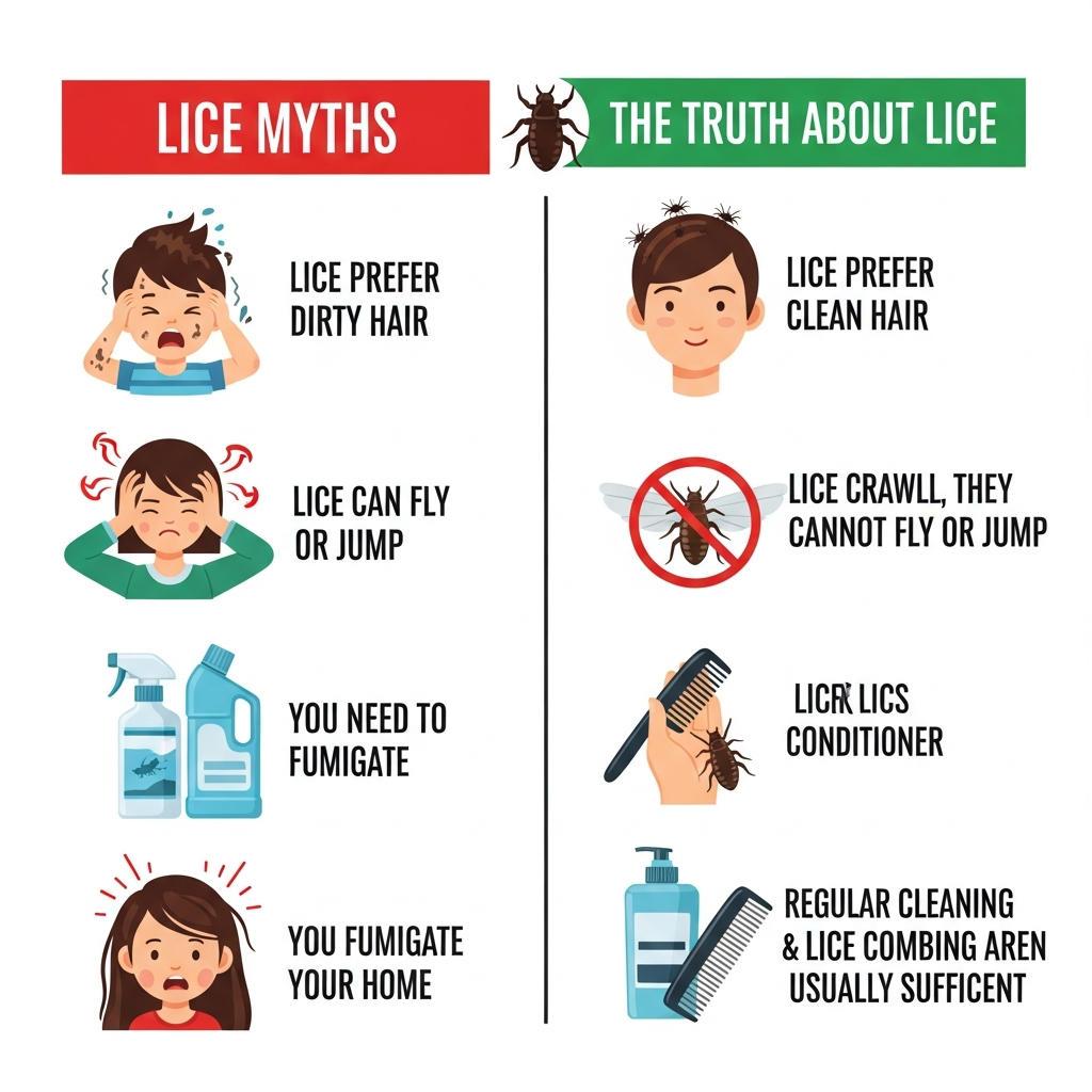 Common Myths About Lice