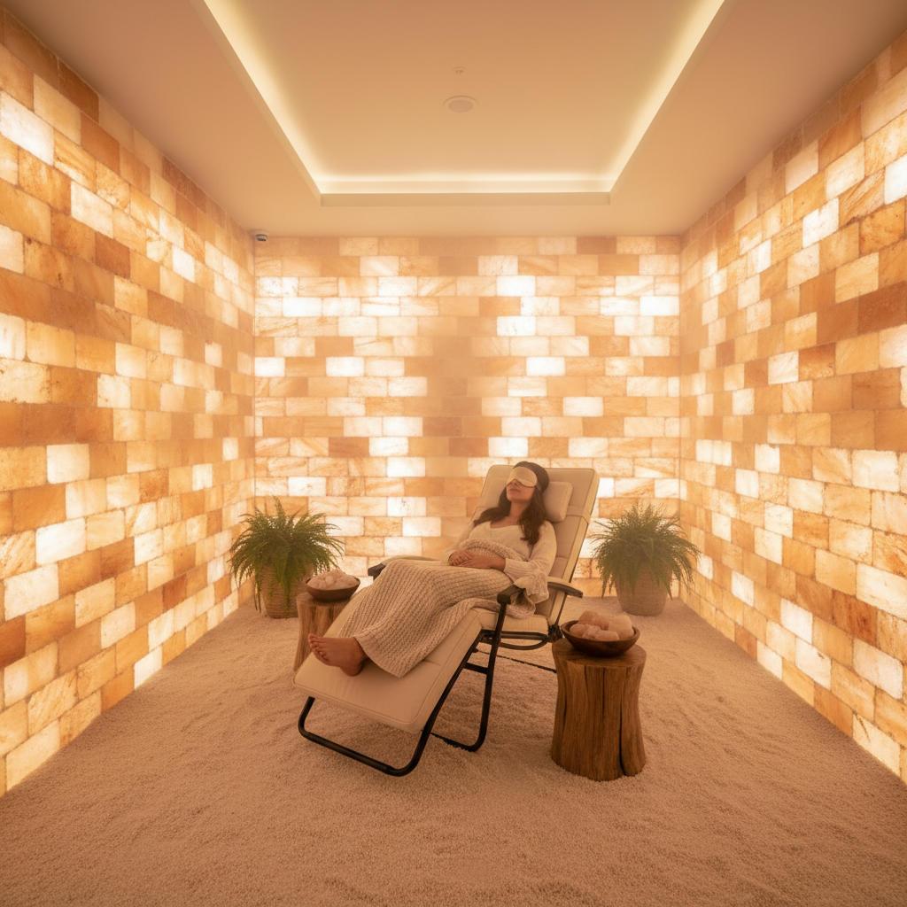 Salt Room Healing for Breathing Ease