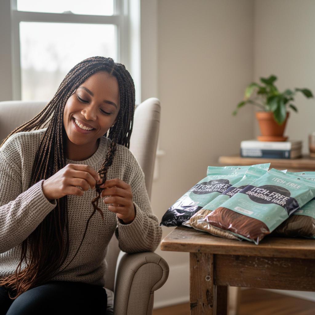 The Benefits of Itch-Free Braiding Hair