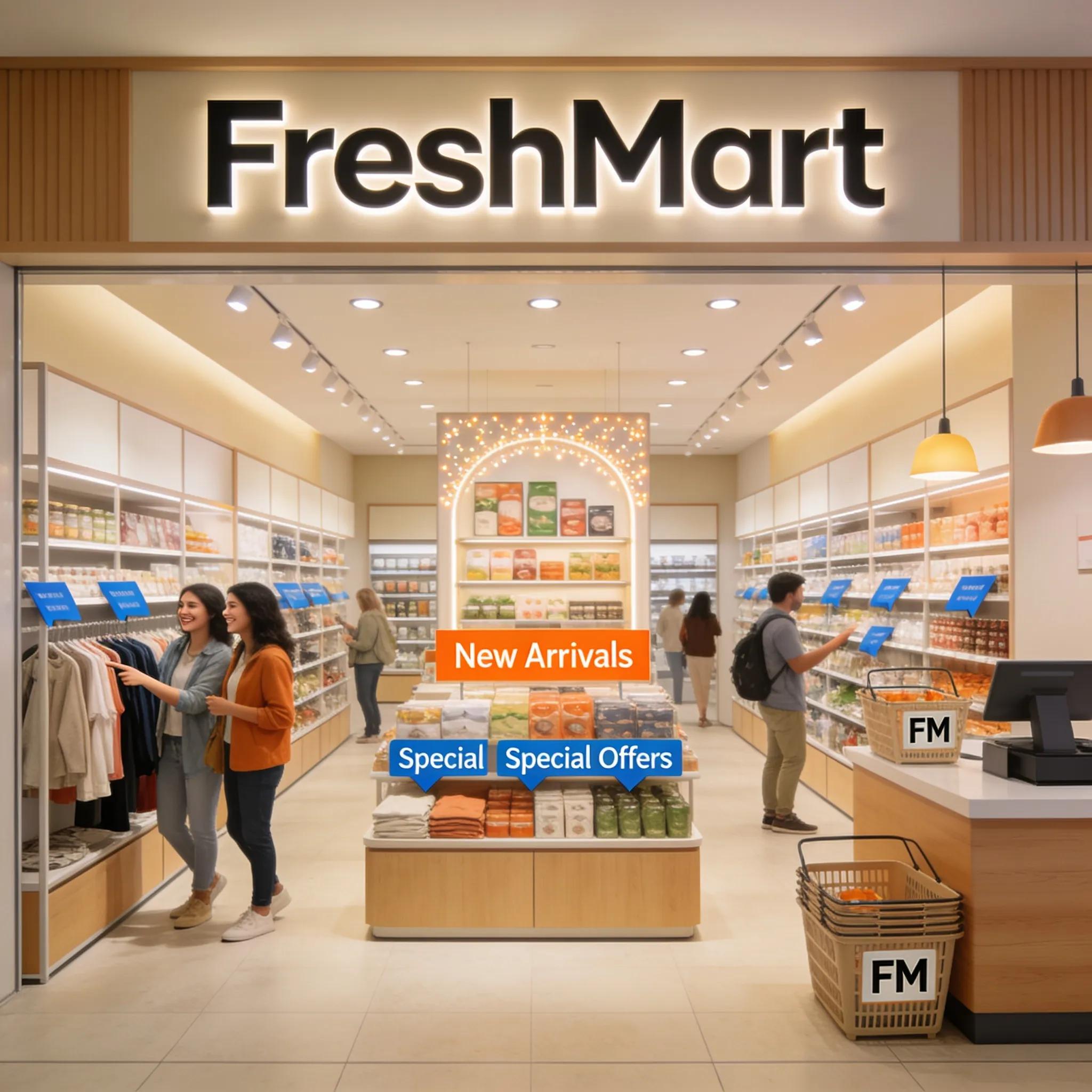 Engaging retail space displaying attractive product layouts and customer-friendly design elements for an enhanced shopping experience