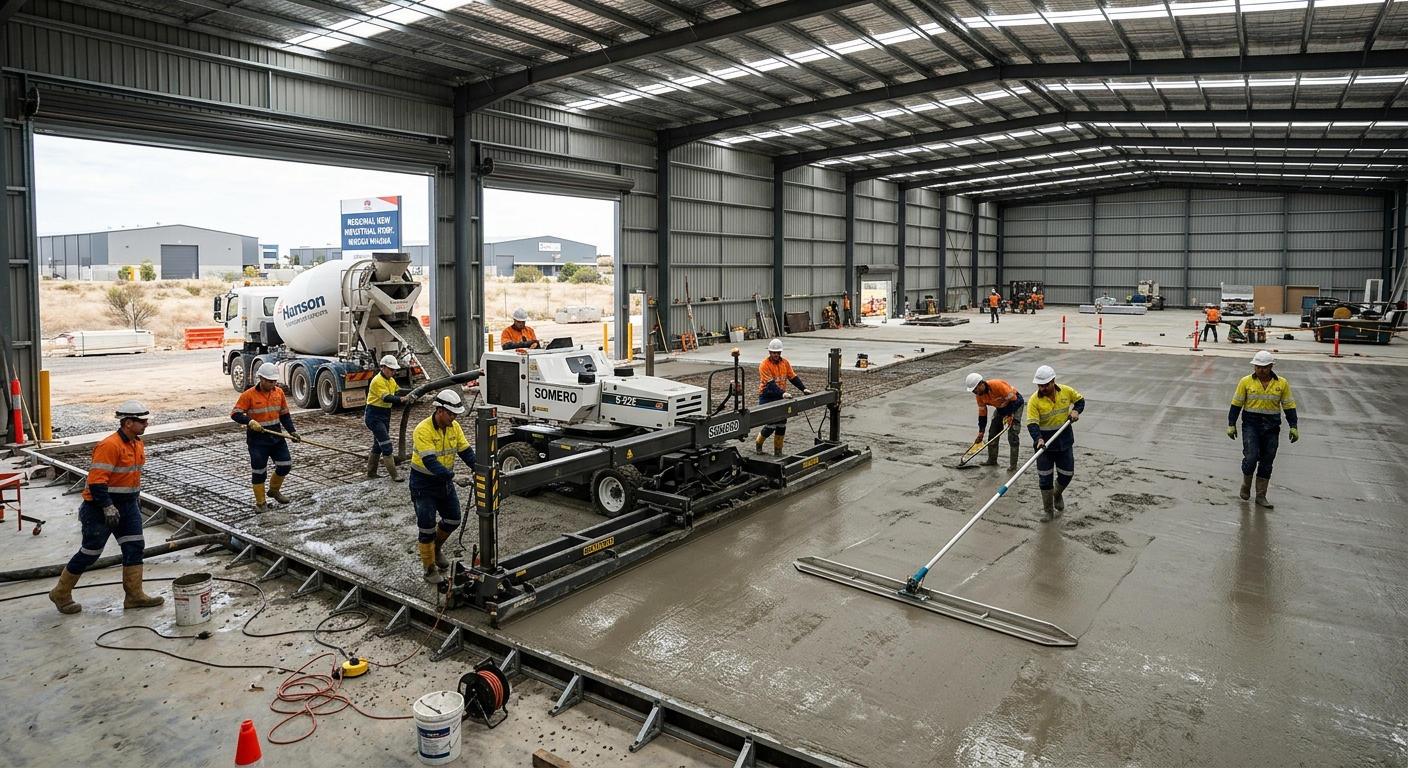 Commercial and Industrial Concrete Slabs