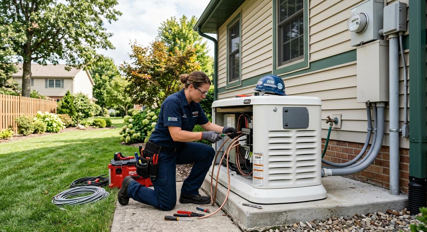 Whole-Home Standby Generator Installation in Washington