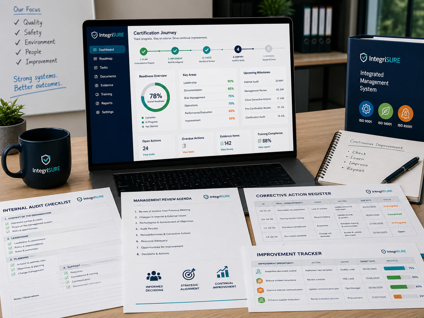 Prepare, Certify and Improve