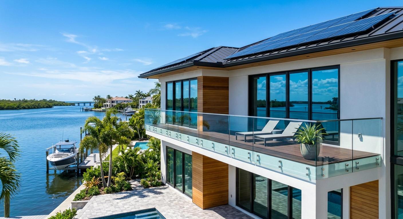 Glass Railing Installations and Commercial Solar Energy