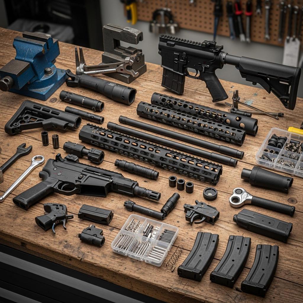 Custom AR Builds in San Antonio by RTF3TX Gunsmithing