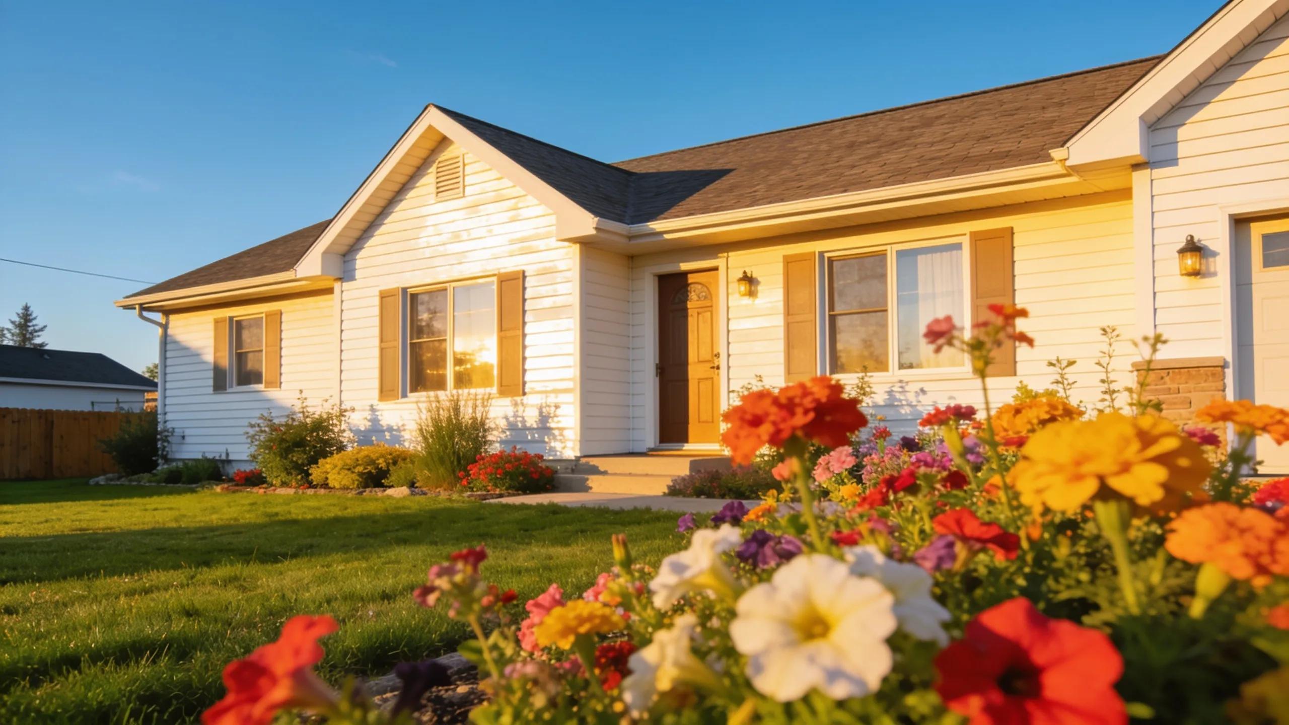 Clean and inviting home exterior showcasing the benefits of affordable house cleaning services